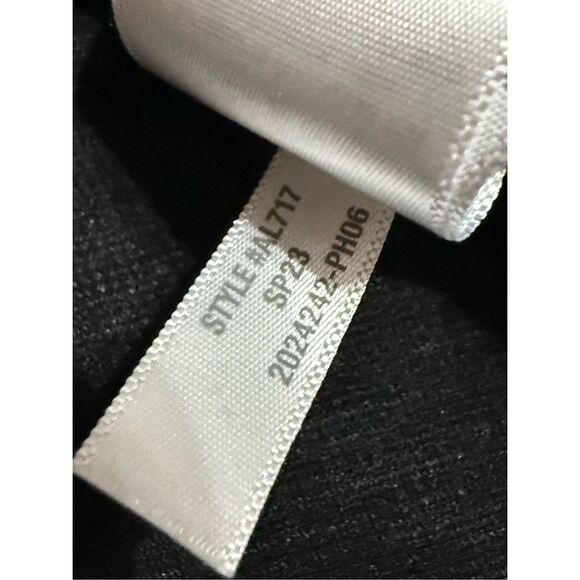 Madewell Cross-Front Flutter-Sleeve Mini Dress in Dark Nightfall Sz  M - Picture 10 of 11